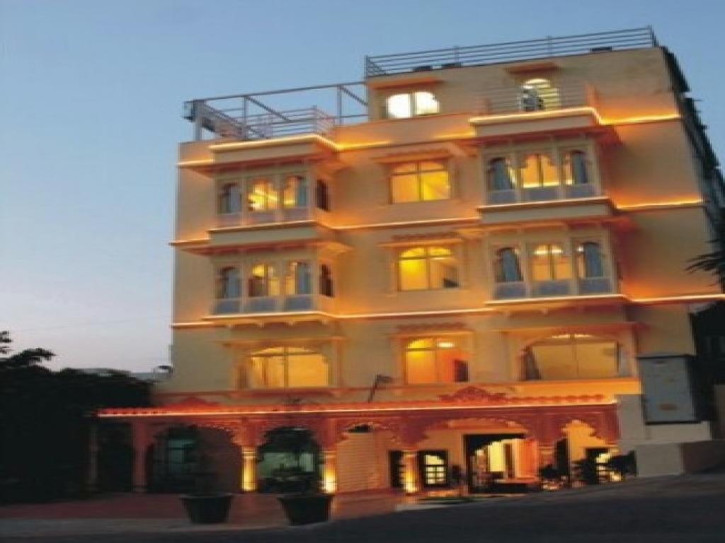 Hotel Mahima Palace Udaipur Exteriör bild